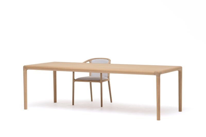 Karimoku Case NF-DT01 dining table, 90 x 200 cm, lacquered oak, extra image