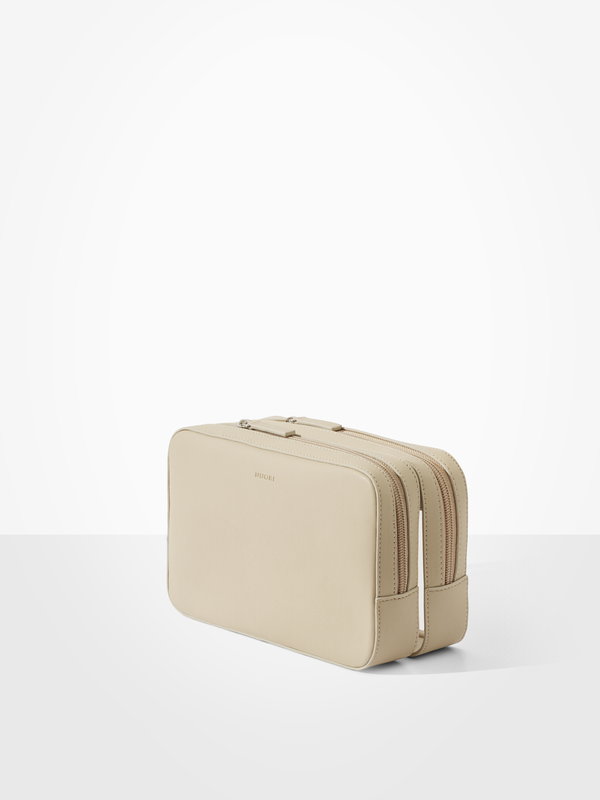 Nylon Clear Bag Travel - Cream - ivory & birch