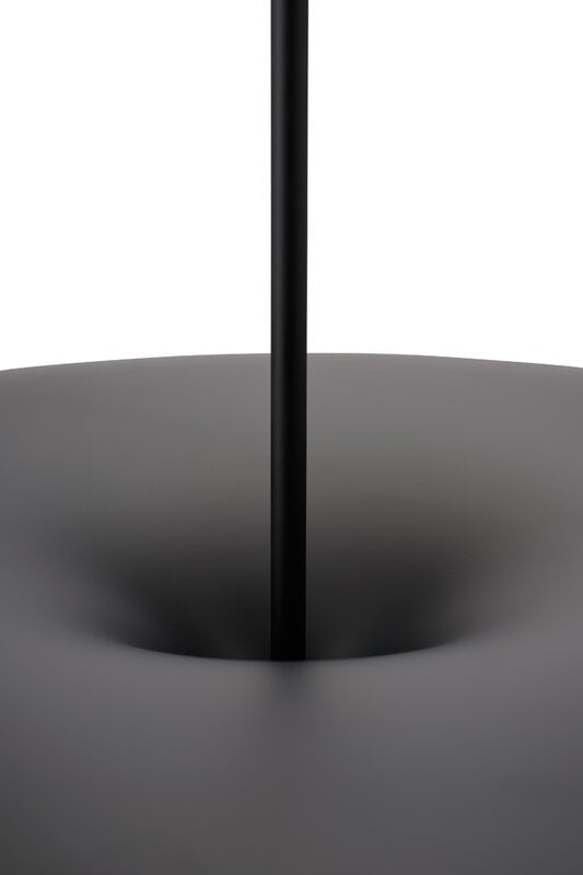 New Works Lámpara colgante Kantarell, 55 cm, negro - blanco, imagen extra