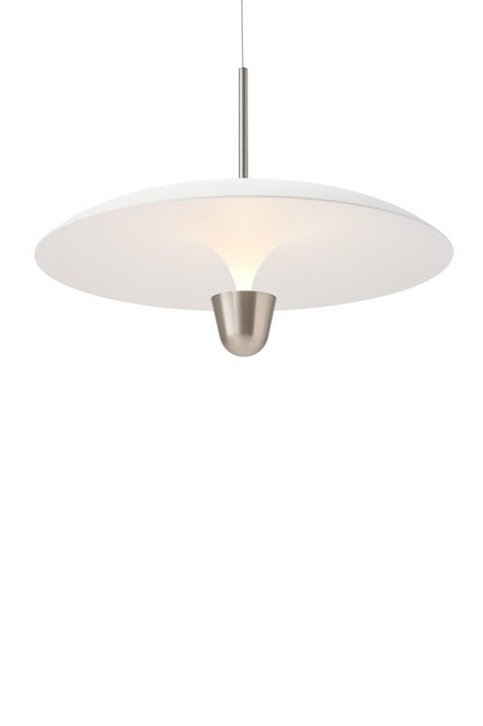Gancio Per Lampadario A Soffitto In Nichel Cromato Argento - Portata Max 5 Kg, Con Morsetto Per Cavo E Morsetto Di Terra
