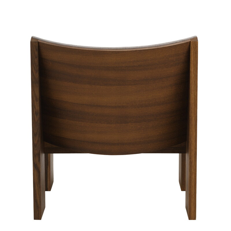 New Works Tenon Loungesessel, geräucherte Eiche - Ruskin 033, extrabild