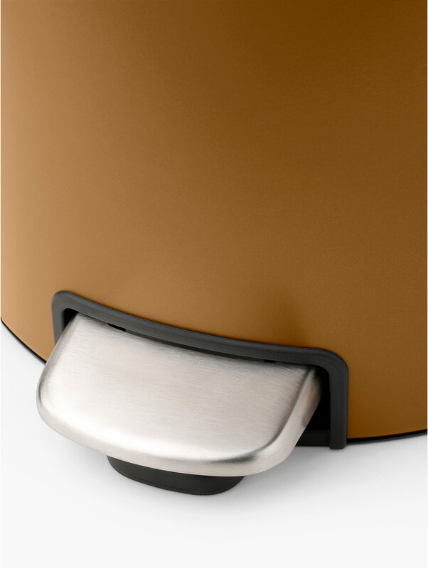 Brabantia newIcon pedal bin, 30 L, warm brass, extra image