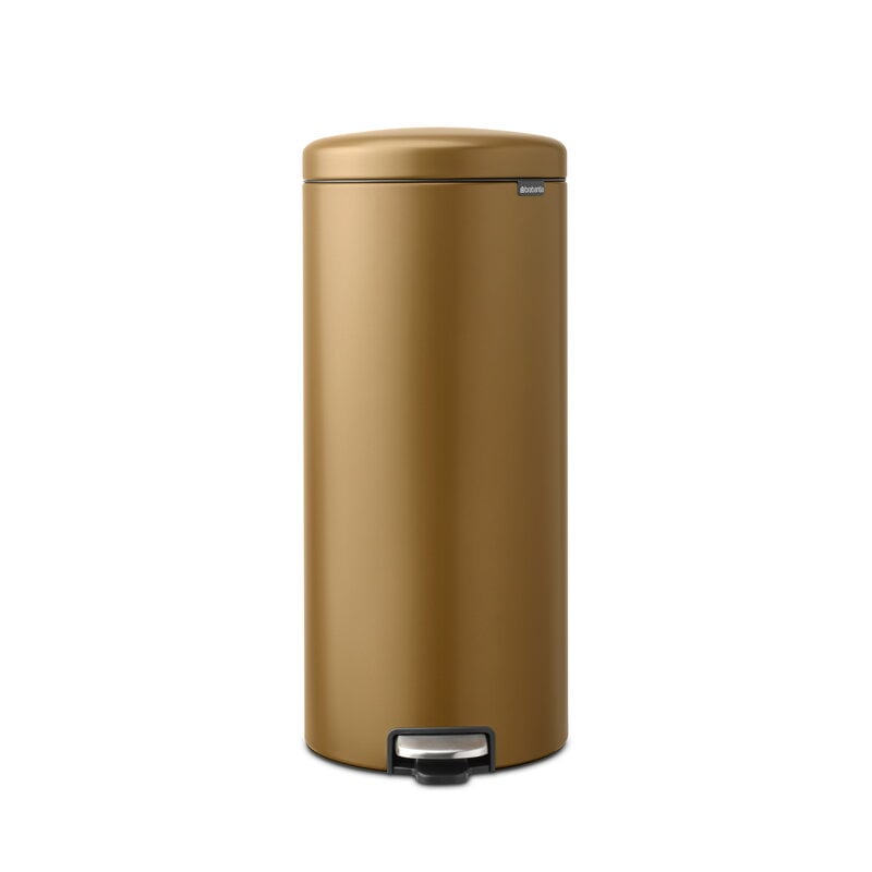 Brabantia newIcon pedal bin, 30 L, warm brass, extra image