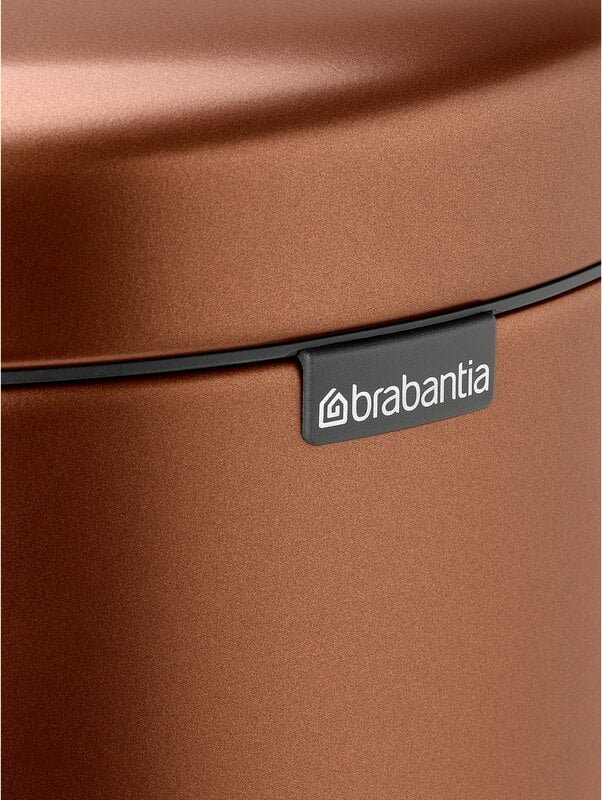 Brabantia newIcon pedal bin, 30 L, warm bronze, extra image