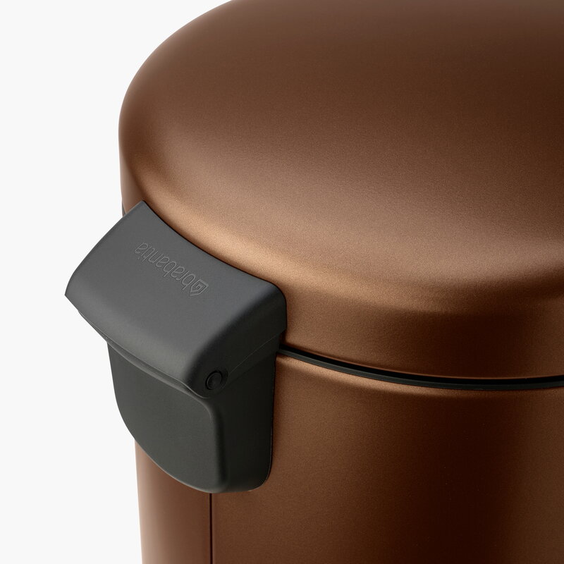 Brabantia newIcon pedal bin, 30 L, warm bronze, extra image