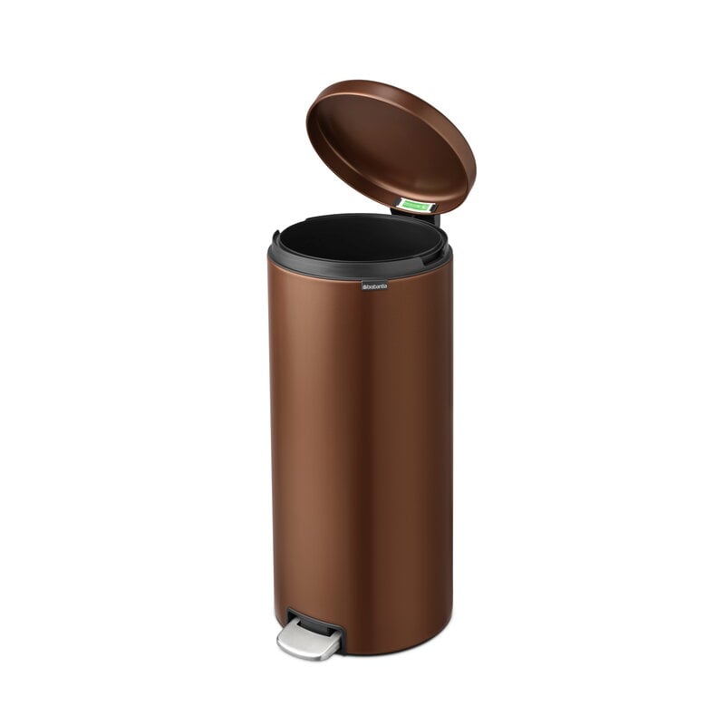 Brabantia newIcon pedal bin, 30 L, warm bronze, extra image