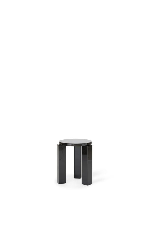 New Works Sgabello Atlas, rotondo, espresso, vista 3