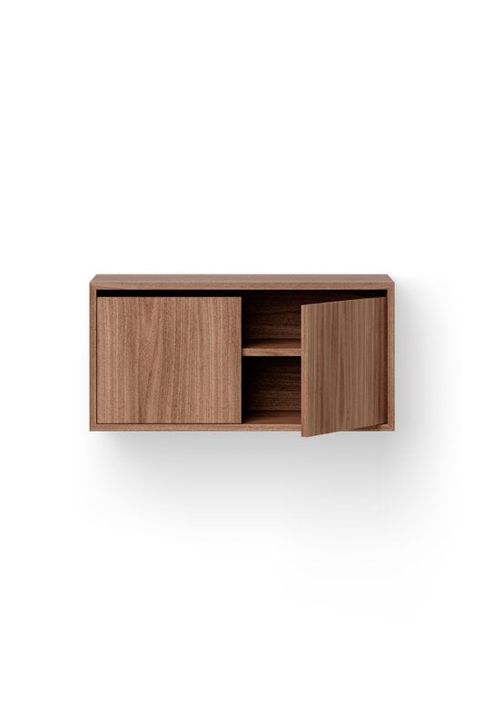 New Works New Works cabinet, low with doors, walnut, extra image