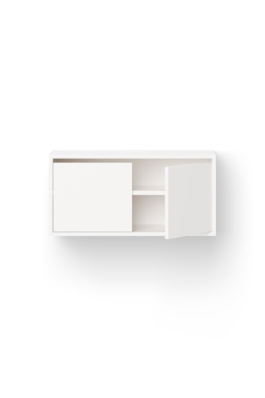 New Works New Works cabinet, low with doors, white, extra image