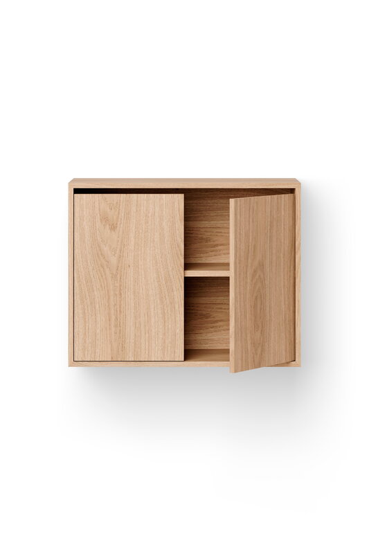 New Works New Works cabinet, tall with doors, oak, extra image