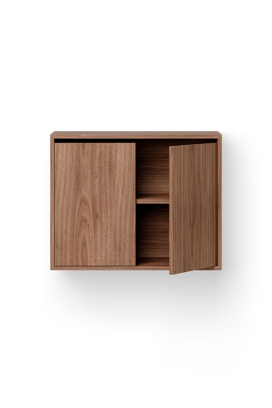 New Works Armadio New Works, alto con porte, noce, immagine extra