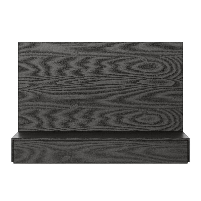 New Works Tana wall mounted desk, black stained oak, extra image