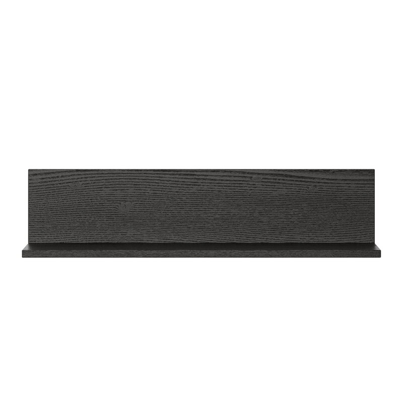 New Works Tana wall shelf, black stained oak, extra image