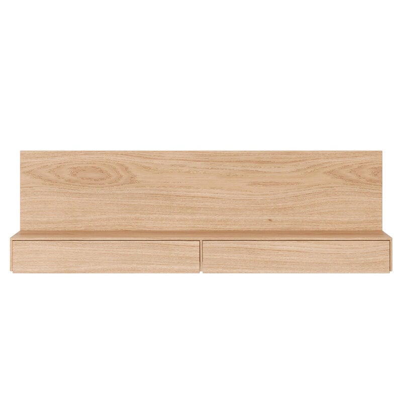 New Works Tana wall mounted media module, oak, extra image