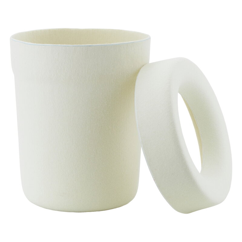 Normann Copenhagen Hide roskakori, kerma, tuotteen lisäkuva