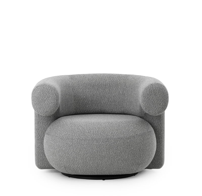 Normann Copenhagen Fauteuil de jardin Burra, pivotant avec retour, Wander Wolf, image extra
