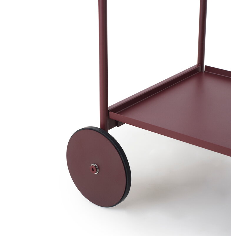 Normann Copenhagen Rul trolley, burgundy, extra image