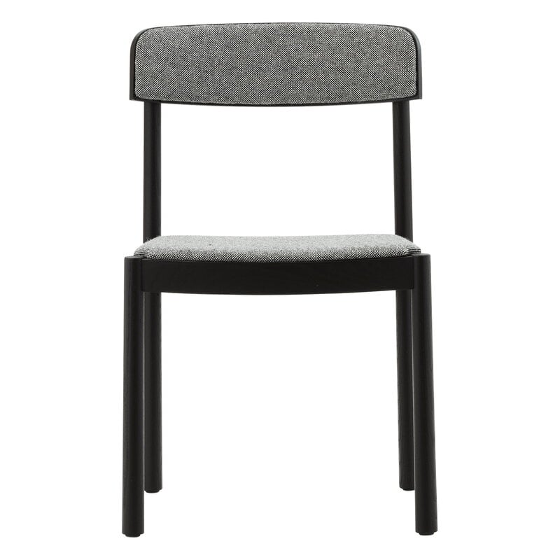 Normann Copenhagen Timb Sessel, schwarz - Hallingdal 166 grau, extrabild
