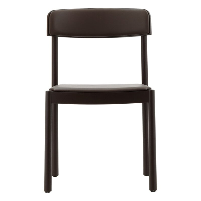 Normann Copenhagen Chaise Timb, marron - Ultra Leather chocolat, image extra