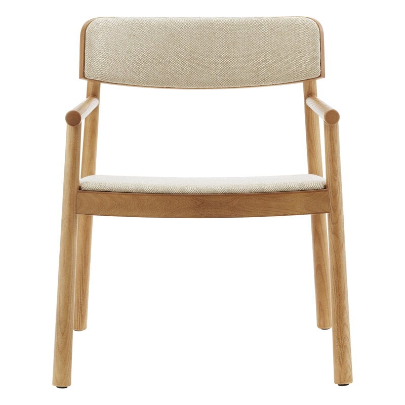 Normann Copenhagen Fauteuil lounge Timb, tan - Hallingdal 220 beige, image extra