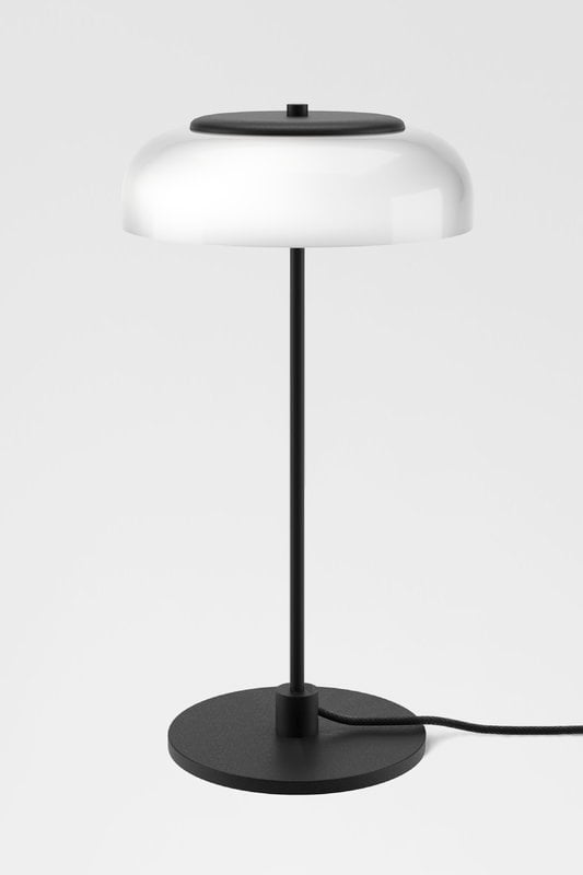 Nuura Blossi Table Lamp Satin Black, Home Belize 3 Light Table Lamp Clear