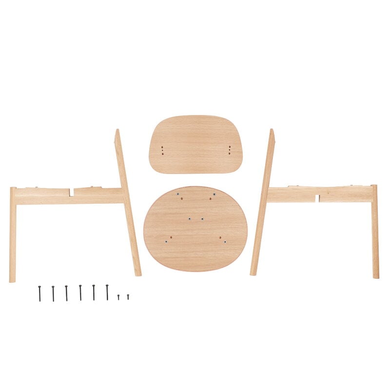 Ishinomaki Laboratory Obon chair, natural, extra image