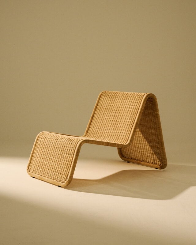 GUBI Fauteuil lounge P3, rotin, image extra