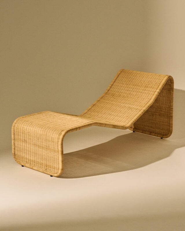 GUBI P3S chaise longue, rattan, extra image