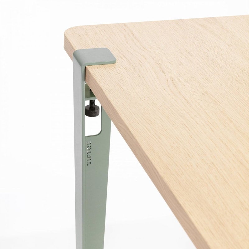 hun er Arbejdskraft performer TIPTOE Table and desk leg 75 cm, 1 piece, eucalyptus grey | Finnish Design  Shop