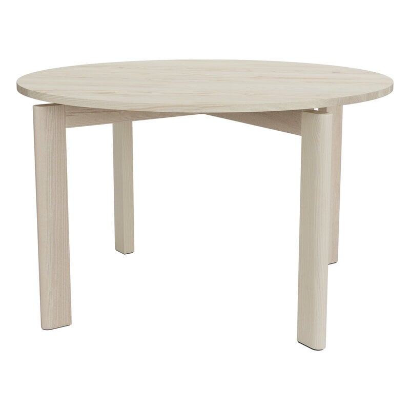 Fritz Hansen After dining table MA410, 120 cm, white pigmented oiled ash, extra image