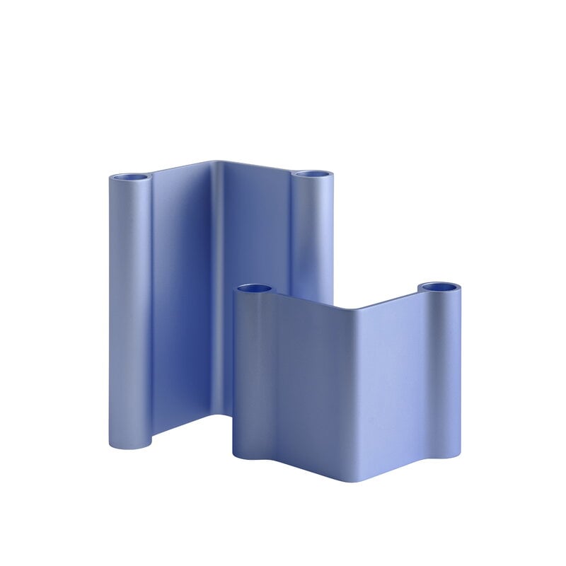 Muuto Pair, ljusstake, 11 cm, ljusblå, extrabild