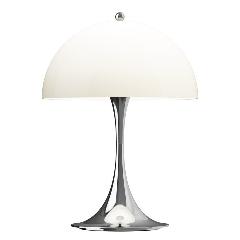 Louis Poulsen Panthella 250 Portable table lamp, opal beige - chrome, extra image
