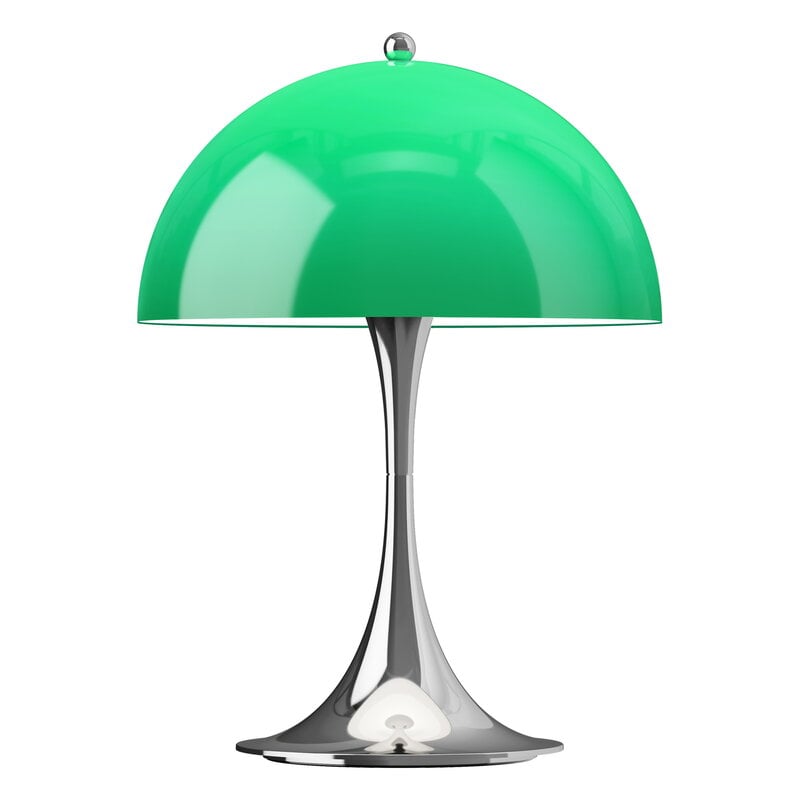 Louis Poulsen Panthella The Originals 250 Portable table lamp, opal green - chrome, extra image