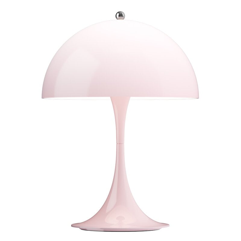 Louis Poulsen Lampe de table portable Panthella 250, opale rose pâle, image extra