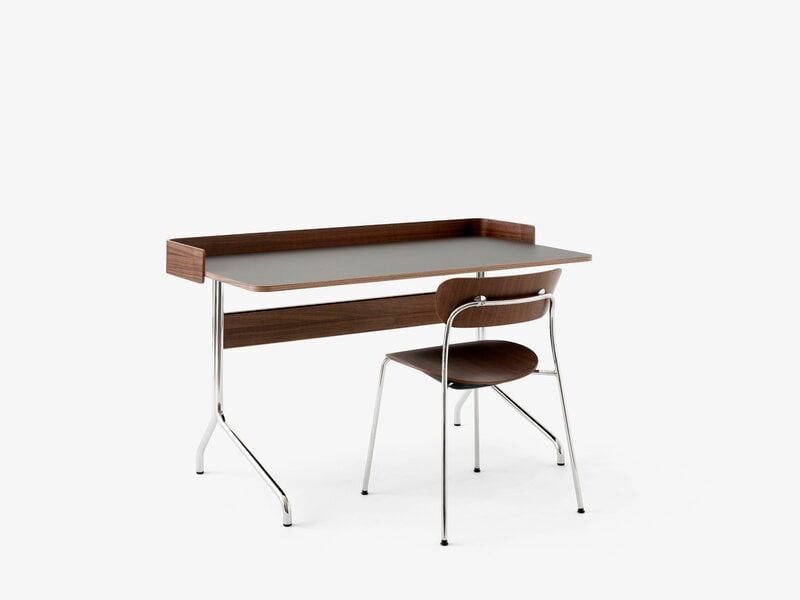 Nelson Swag Leg Desk, Walnut at Design Within Reach