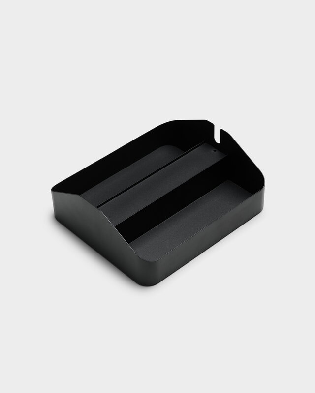 Pedestal Power Beam Tray Double, antracite, immagine extra