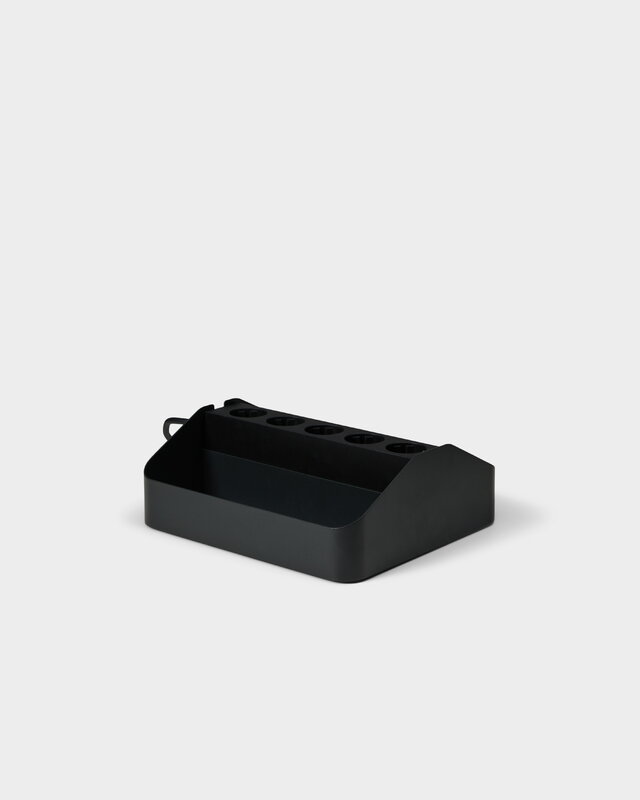 Pedestal Power Beam Tray Double, antracite, immagine extra