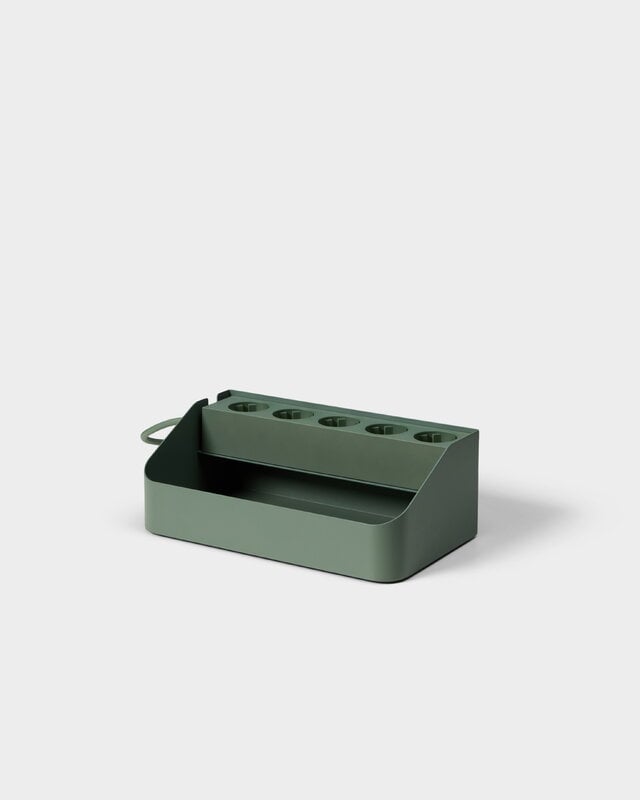 Pedestal Power Beam Tray, mossy green, extra image