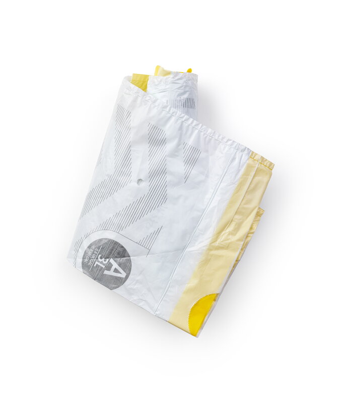BRABANTIA Sacs poubelle plastique - 30 L - Blanc - Rouleau de 20