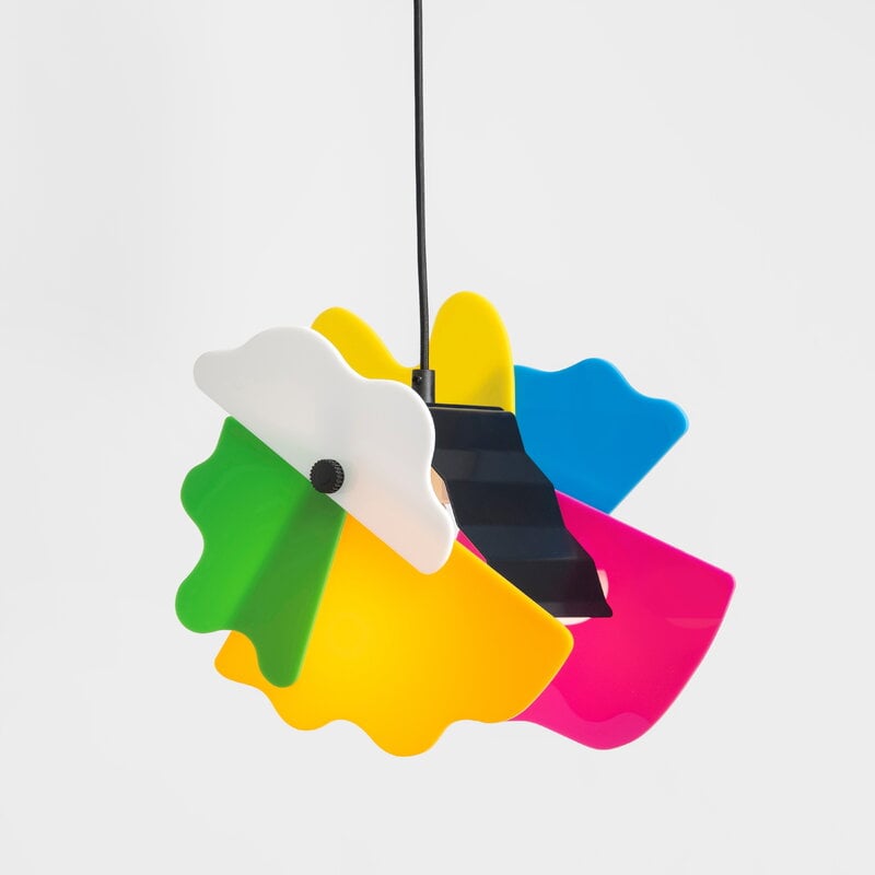 Innolux Perhonen pendant lamp, black - multicolour, extra image