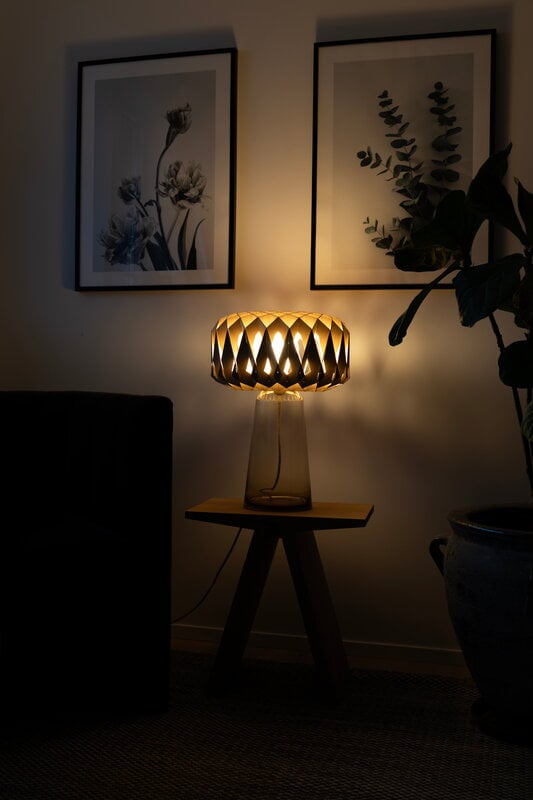Pilke Lights Pilke Signature 35 pöytävalaisin, meripihka - koivu, tuotteen lisäkuva