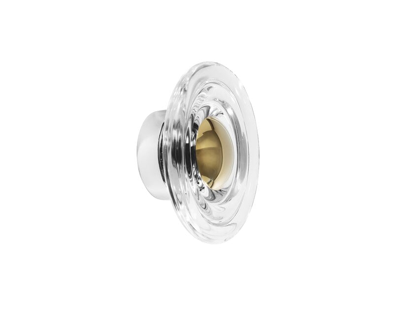 Tom Dixon Press Surface Mini LED wall lamp, 2700K, clear | Finnish