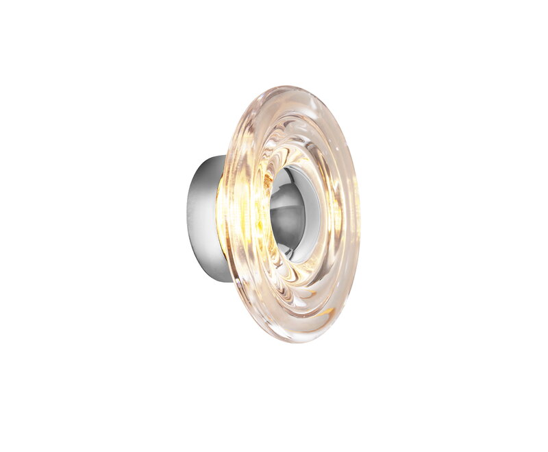 Tom Dixon Press Surface Mini LED wall lamp, 2700K, clear | Finnish