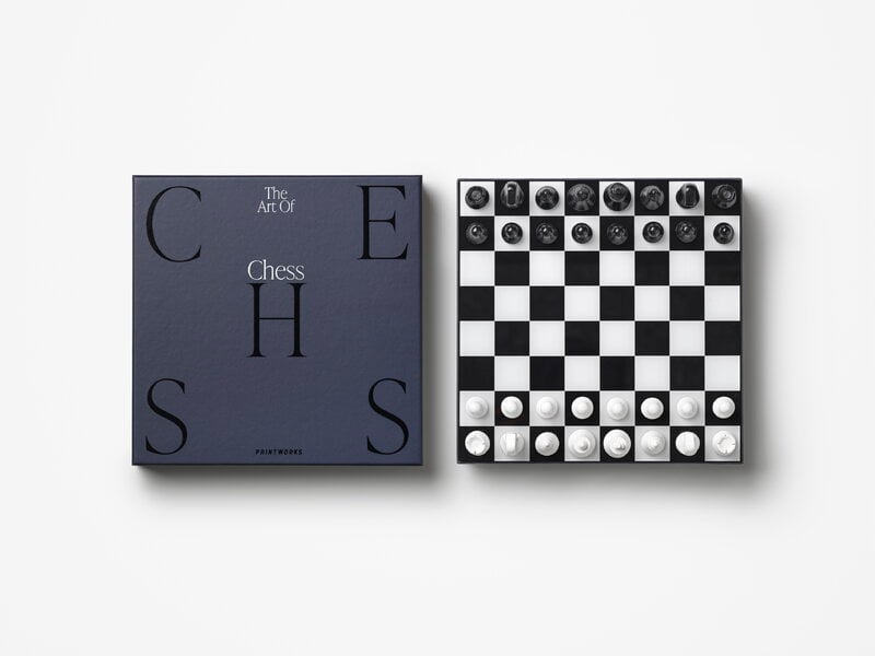 Printworks Classic - Art of Chess, black - white, extra image