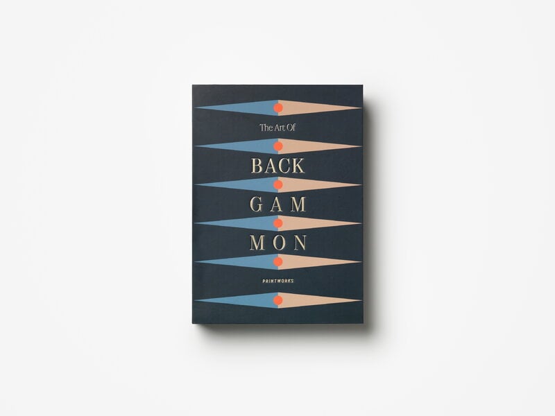 Printworks Classic - Kunst des Backgammon, Anthrazit, extrabild