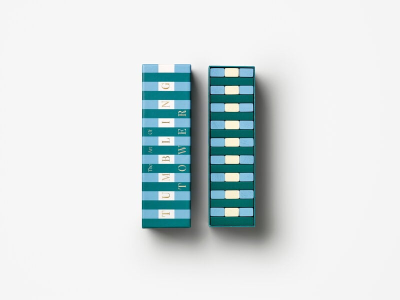 Printworks Play - Tumbling Tower, grün - blau, extrabild