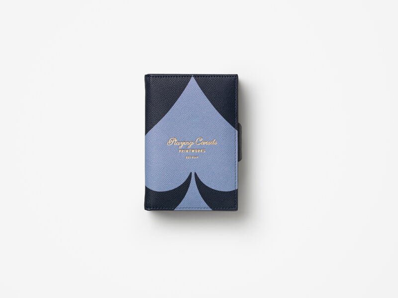 Printworks Reverra - Double Playing Cards, dark blue - light blue, extra image