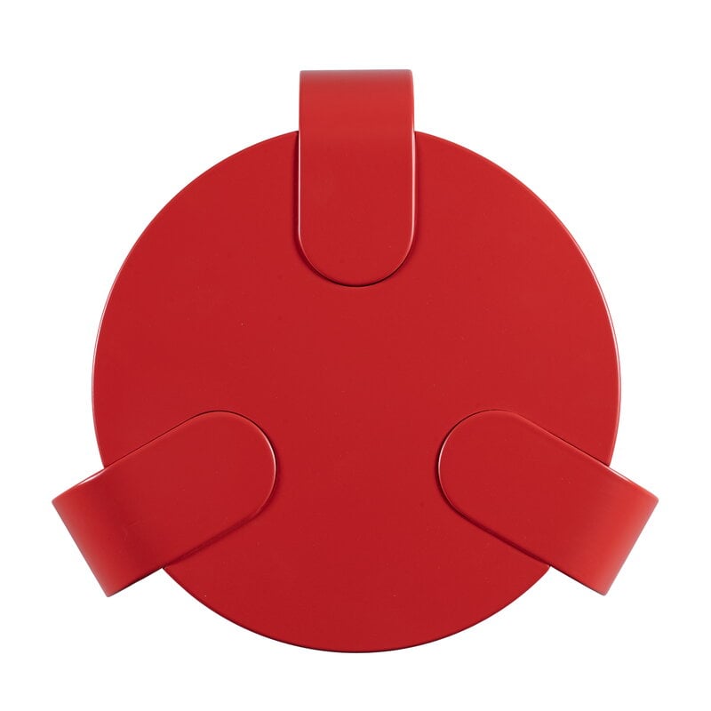 Muoto Collection Lulu stool, bright red, extra image