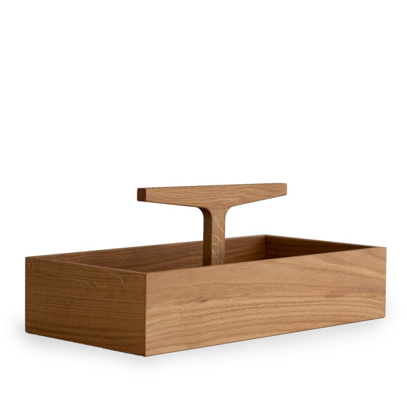 Ro Collection Toolbox container, low, oiled oak, extra image