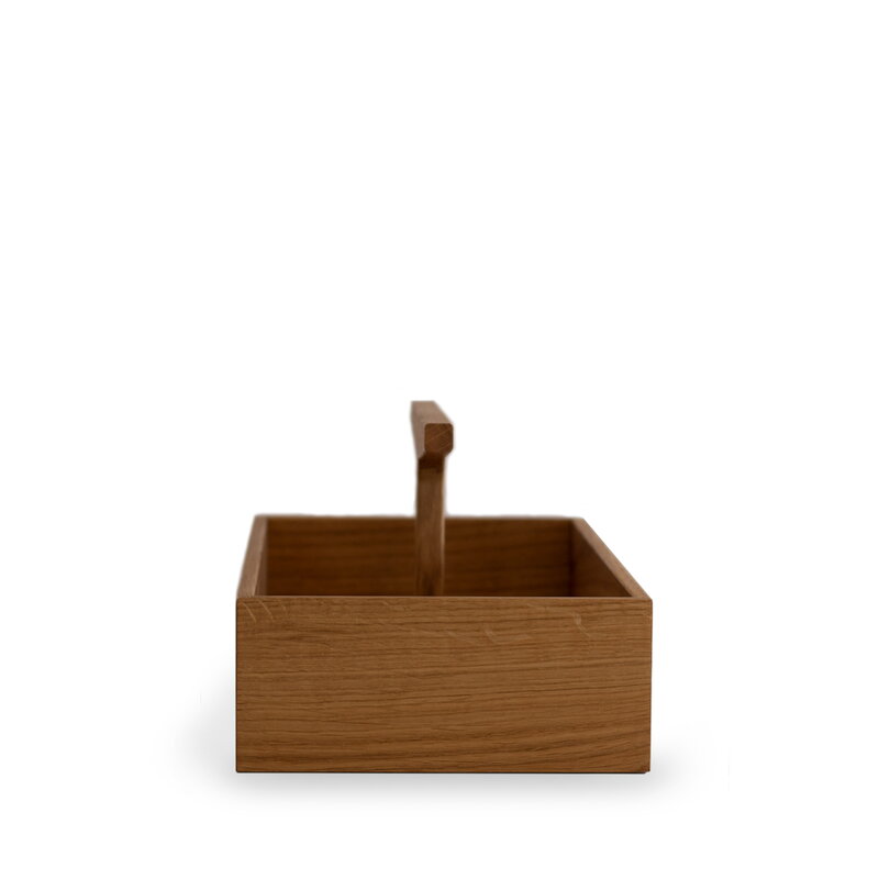 Ro Collection Toolbox container, low, oiled oak, extra image